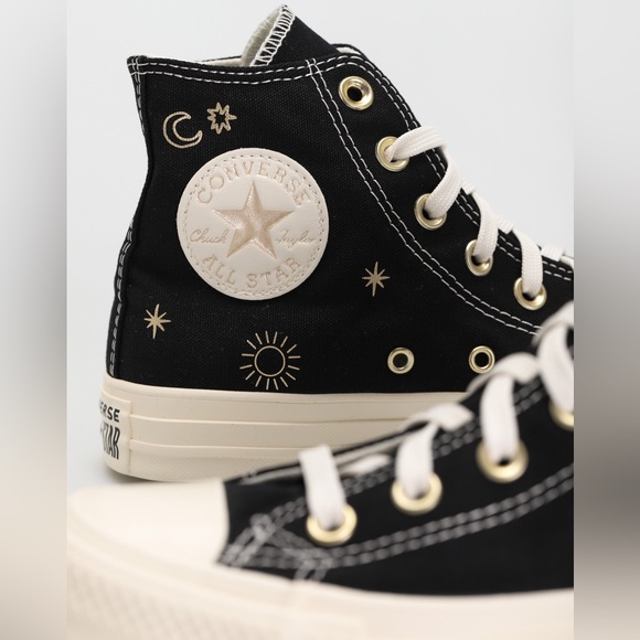 Converse Shoes - ⭐️ RARE Festival Converse Chuck Taylor All Star HTF Golden Elements Womens Sz8.5